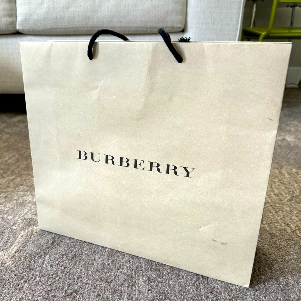 Burberry Shopping/Gift Bag